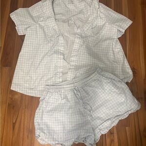 Penelope Women's Pale Blue Sleep Set